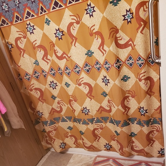 Kokopelli Bath Ensemble Set - Picture 1 of 8